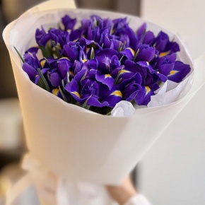 Букет из 21 ириса в Подольске