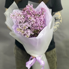 Букет из 9 веток ароматной сирени в Подольске