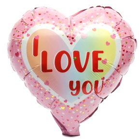 Шар сердце "I love you" в Подольске