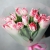 Букет "Фламинго" из 11 пионовидных тюльпанов в Подольске Букет "Фламинго" из 11 пионовидных тюльпанов в Подольске