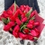 Букет 27 красных тюльпанов в Подольске Букет 27 красных тюльпанов в Подольске