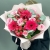 Букет "Маджента" из микса роз, гербер и эвкалипта в Подольске Букет "Маджента" из микса роз, гербер и эвкалипта в Подольске