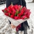 Букет 27 красных тюльпанов в Подольске Букет 27 красных тюльпанов в Подольске