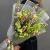 Букет "Стильная штучка" из молюцеллы, дельфиниума, орнитогалума и эустом в Подольске Букет "Стильная штучка" из молюцеллы, дельфиниума, орнитогалума и эустом в Подольске
