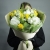 Букет "Фисташка" из роз, хризантем и маттиол в Подольске