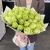 Букет 51 лаймовая роза (40 см) в Подольске