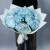 Букет из 15 голубых гортензий в Подольске Букет из 15 голубых гортензий в Подольске