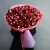 Букет "Рубиновый вечер" из 11 кустовых роз (60 см) в Подольске