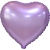 Сердце сиреневое фольгированный шар с гелием (45 см) в Подольске Сердце сиреневое фольгированный шар с гелием (45 см) в Подольске