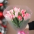 Букет "Фламинго" из 11 пионовидных тюльпанов в Подольске Букет "Фламинго" из 11 пионовидных тюльпанов в Подольске