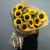 Букет "Месседж" с подсолнухами и эвкалиптом в Подольске