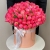 Композиция в шляпной коробке из 113 пионов Корал Шарм в Подольске Композиция в шляпной коробке из 113 пионов Корал Шарм в Подольске