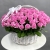 Композиция в корзине из 101 розовой розы Аква (40 см) в Подольске Композиция в корзине из 101 розовой розы Аква (40 см) в Подольске