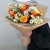 Букет "Апельсин" из роз и хризантем сантини в Подольске Букет "Апельсин" из роз и хризантем сантини в Подольске